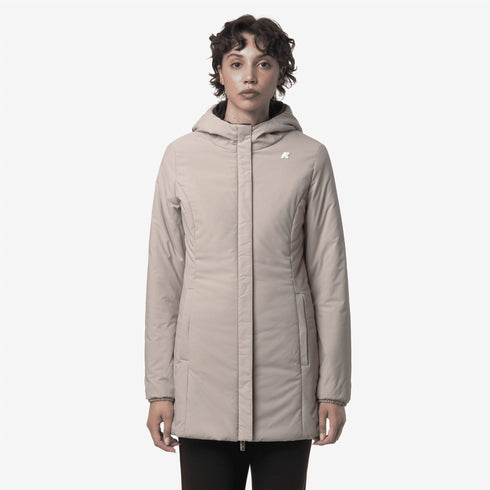 K - Way Parka lungo DENISE ST WARM REVERSIBLE - Jackets - Medio - Donna 5  - Francavilla Moda